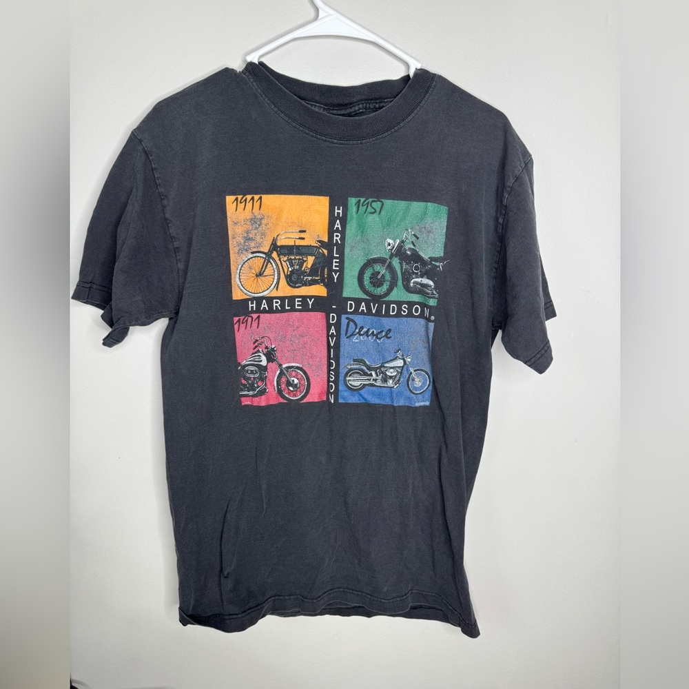 Vintage Harley-Davidson Vintage Motorcycle Graphic Tee